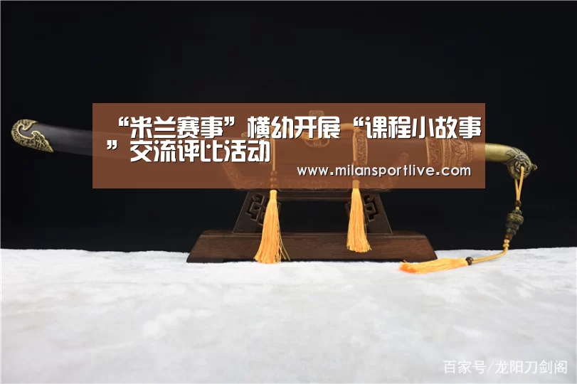 “米兰赛事”横幼开展“课程小故事”交流评比活动(图1) 米兰游戏